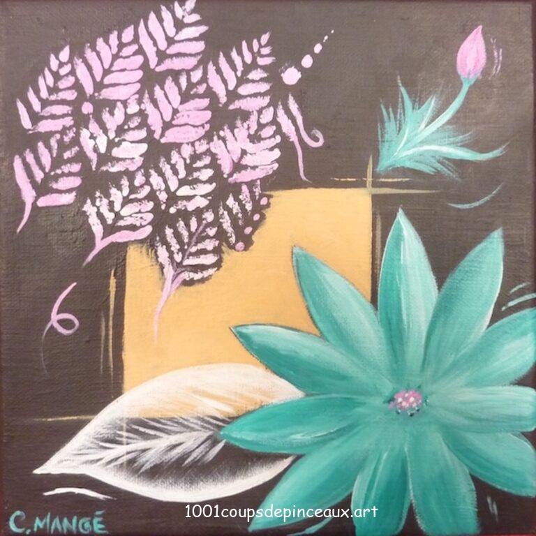 Composition végétale 1001coupsdepinceaux