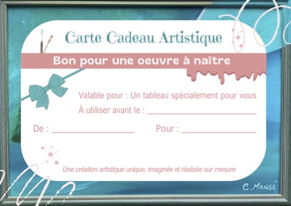 Carte cadeau à offrir