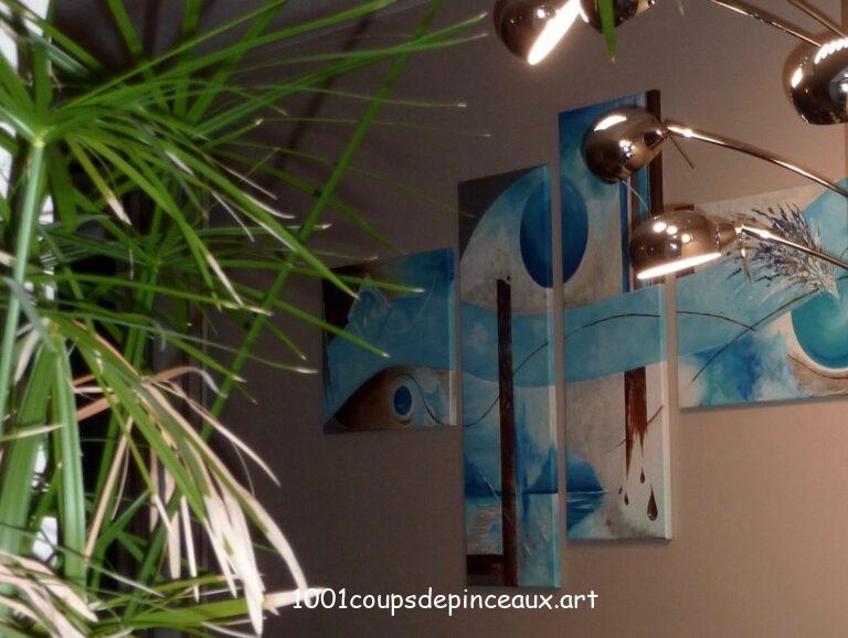 Quadriptic avec les plantes