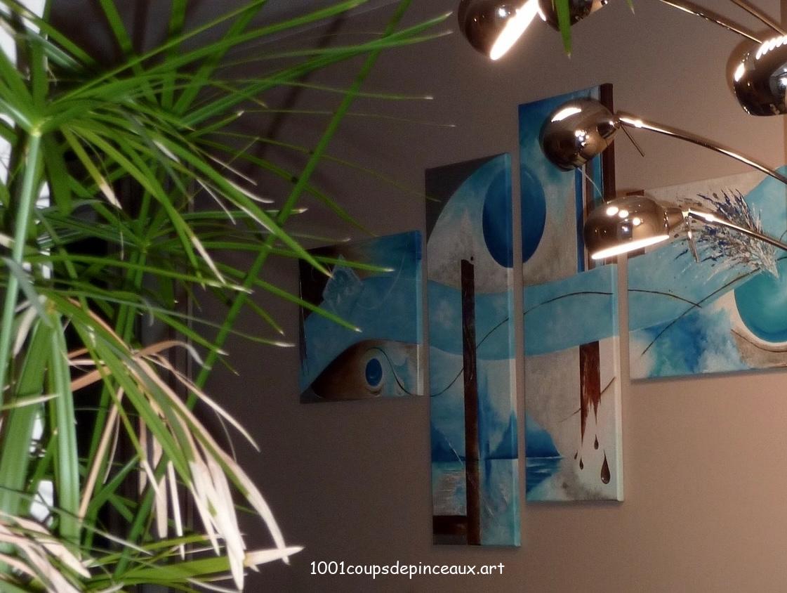 Quadriptic avec les plantes